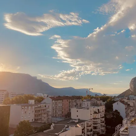 Le Jean Mace, 200m Gare, Clim. דירה גרנובל