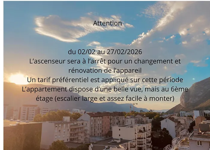 דירה Le Jean Mace, 200m Gare, Clim. גרנובל